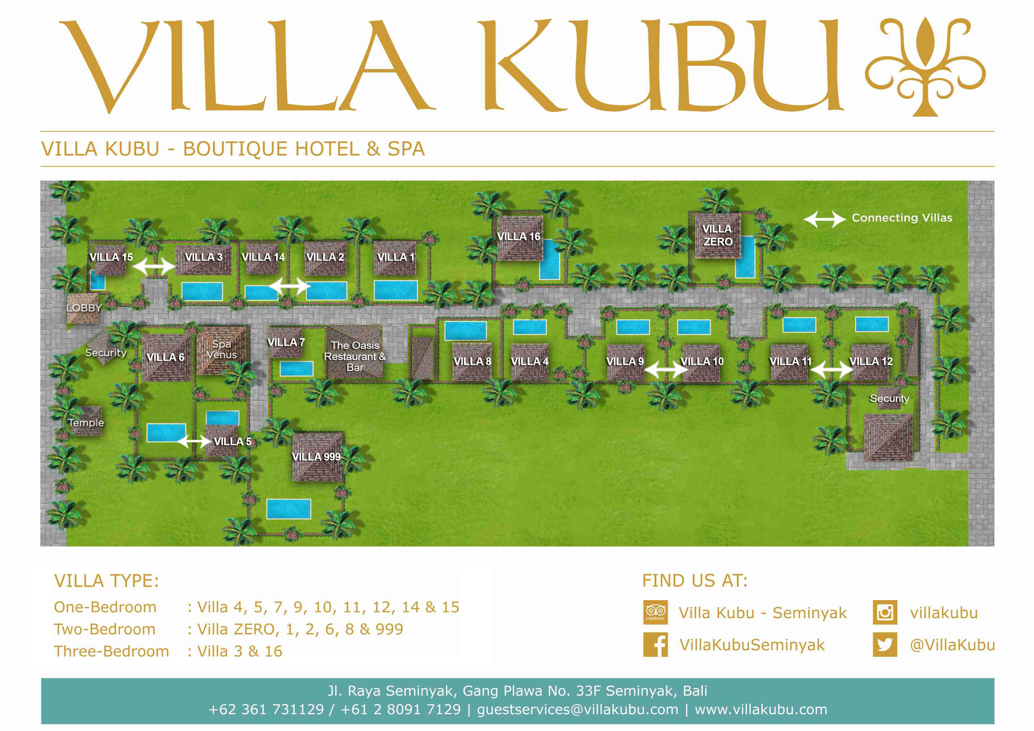 Villa Kubu Seminyak Exterior foto